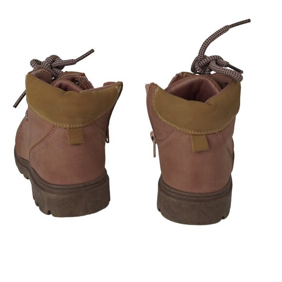 EUC Onka Pink Boots Lace Up Girls Size 9 - Picture 5 of 5